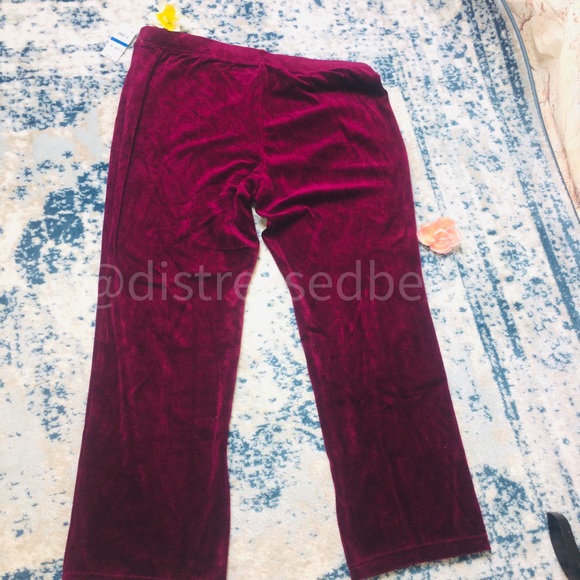 KAREN SCOTT | NWT | Velour PullOn Pants - Picture 13 of 14